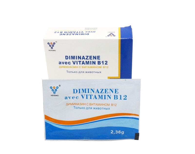 2,36 g Diminazeno + Vitamino B12 granulo